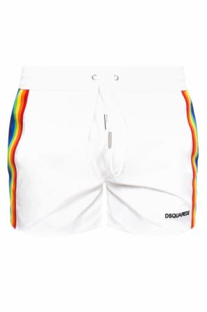 Logo-embroidered swim shorts, zdjęcie 1 Logo-embroidered swim shorts od Dsquared2